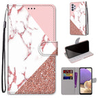 For Samsung Galaxy A32 5G / Pink Stone Texture