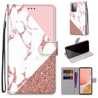 For Samsung Galaxy A72 5G / 4G / Pink Stone Texture