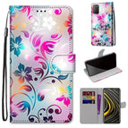For Xiaomi Poco M3 / Gradient Colorful Flower