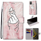 For Xiaomi Poco M3 / Pink Hands Heart