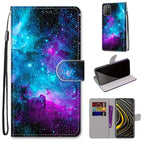 For Xiaomi Poco M3 / Purple Green Starry Sky