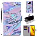 For Xiaomi Poco X3 NPC / Fluorescent Water Texture