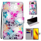 For Xiaomi Poco X3 NPC / Gradient Colorful Flower