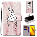 For Xiaomi Poco X3 NPC / Pink Hands Heart