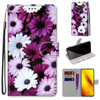 For Xiaomi Poco X3 NPC / Chrysanthemum Pink White Purple