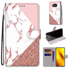 For Xiaomi Poco X3 NPC / Pink Stone Texture