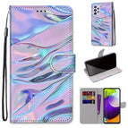 For Samsung Galaxy A52 5G / Fluorescent Water Texture