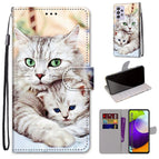 For Samsung Galaxy A52 5G / Big Cat Holding Kitten