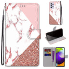 For Samsung Galaxy A52 5G / Pink Stone Texture