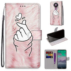 For Nokia 3.4 / Pink Hands Heart