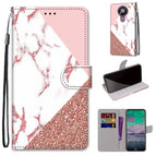For Nokia 3.4 / Pink Stone Texture