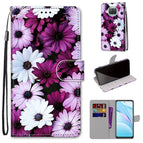 For Xiaomi Mi 10T Lite / Chrysanthemum Pink White Purple
