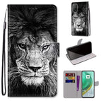 For Xiaomi Mi 10T Pro / 10T / K30s / Black White Lion Head