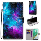 For Xiaomi Mi 10T Pro / 10T / K30s / Purple Green Starry Sky
