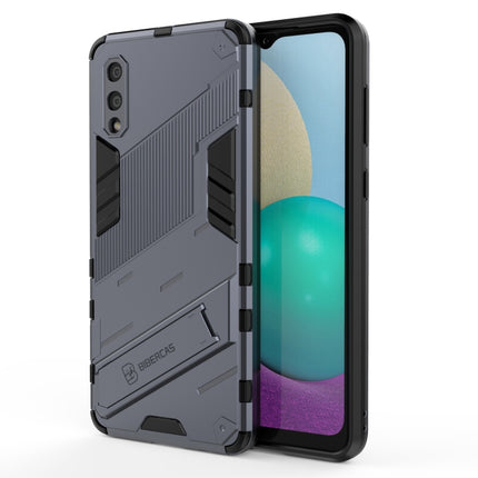 Punk Armor 2 in 1 PC + TPU Shockproof Case with Invisible Holder, For Samsung Galaxy S21+ 5G, For Samsung Galaxy A02 (EU Version), For Samsung Galaxy M31
