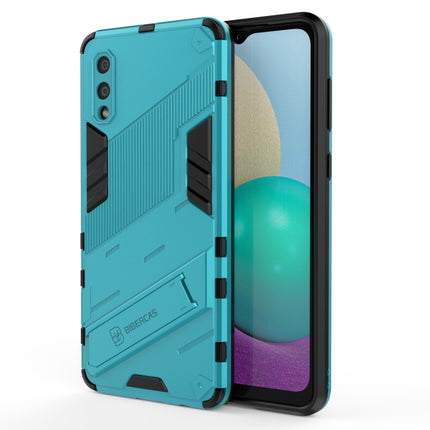 Punk Armor 2 in 1 PC + TPU Shockproof Case with Invisible Holder, For Samsung Galaxy S21+ 5G, For Samsung Galaxy A02 (EU Version), For Samsung Galaxy M31