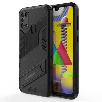 Punk Armor 2 in 1 PC + TPU Shockproof Case with Invisible Holder, For Samsung Galaxy S21+ 5G, For Samsung Galaxy A02 (EU Version), For Samsung Galaxy M31