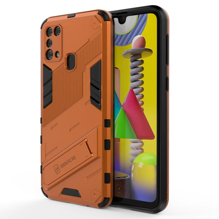 Punk Armor 2 in 1 PC + TPU Shockproof Case with Invisible Holder, For Samsung Galaxy S21+ 5G, For Samsung Galaxy A02 (EU Version), For Samsung Galaxy M31