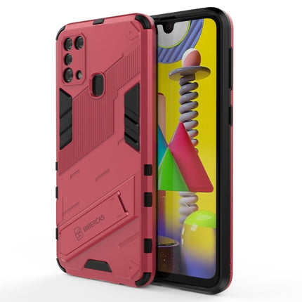 Punk Armor 2 in 1 PC + TPU Shockproof Case with Invisible Holder, For Samsung Galaxy S21+ 5G, For Samsung Galaxy A02 (EU Version), For Samsung Galaxy M31
