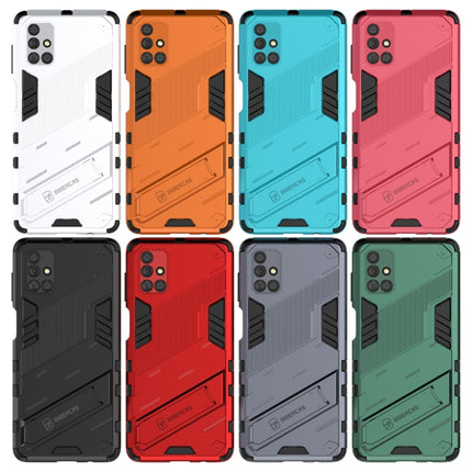 Punk Armor 2 in 1 PC + TPU Shockproof Case with Invisible Holder, For Samsung Galaxy M51, For Samsung Galaxy S21 Ultra 5G, For Samsung Galaxy S21 5G