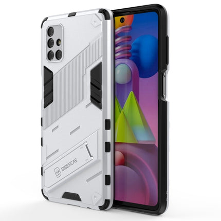 Punk Armor 2 in 1 PC + TPU Shockproof Case with Invisible Holder, For Samsung Galaxy M51, For Samsung Galaxy S21 Ultra 5G, For Samsung Galaxy S21 5G