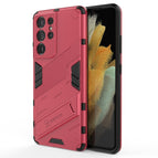 For Samsung Galaxy S21 Ultra 5G / Light Red