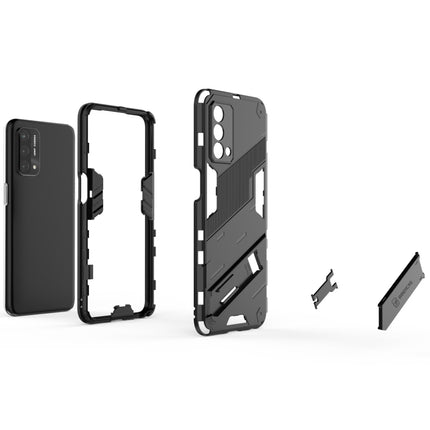 Punk Armor 2 in 1 PC + TPU Shockproof Case with Invisible Holder, For OPPO A93 5G, For OPPO A53 4G, For OPPO F17 Pro