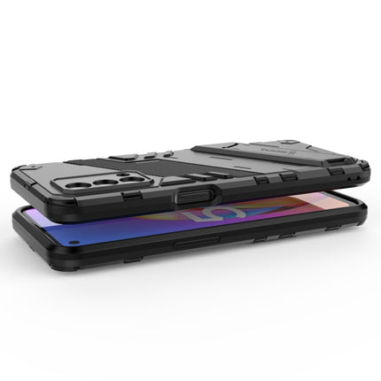 Punk Armor 2 in 1 PC + TPU Shockproof Case with Invisible Holder, For OPPO A93 5G, For OPPO A53 4G, For OPPO F17 Pro