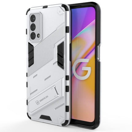 Punk Armor 2 in 1 PC + TPU Shockproof Case with Invisible Holder, For OPPO A93 5G, For OPPO A53 4G, For OPPO F17 Pro