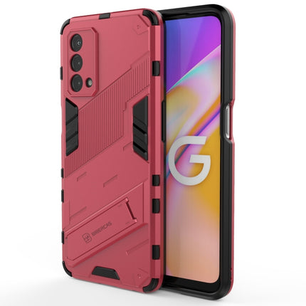 Punk Armor 2 in 1 PC + TPU Shockproof Case with Invisible Holder, For OPPO A93 5G, For OPPO A53 4G, For OPPO F17 Pro