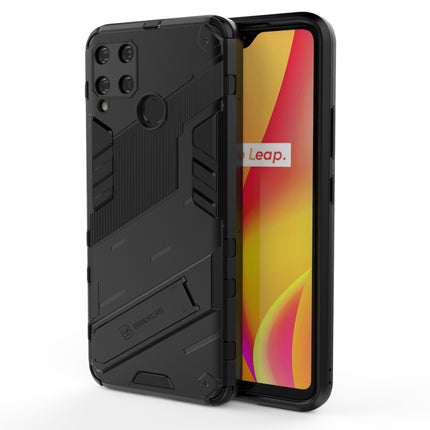 Punk Armor 2 in 1 PC + TPU Shockproof Case with Invisible Holder, For Realme C15, For Realme 7 Pro, For Realme 7, For OPPO Reno5 5G