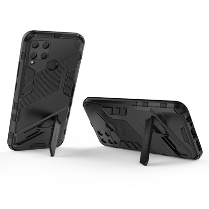 Punk Armor 2 in 1 PC + TPU Shockproof Case with Invisible Holder, For Realme C15, For Realme 7 Pro, For Realme 7, For OPPO Reno5 5G
