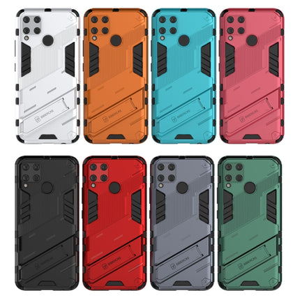 Punk Armor 2 in 1 PC + TPU Shockproof Case with Invisible Holder, For Realme C15, For Realme 7 Pro, For Realme 7, For OPPO Reno5 5G