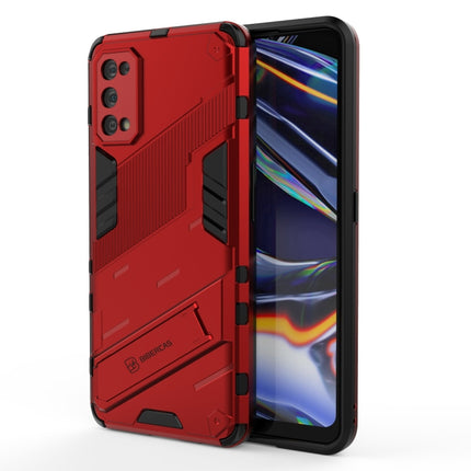 Punk Armor 2 in 1 PC + TPU Shockproof Case with Invisible Holder, For OPPO Reno5 Pro+, For Realme V15, For OPPO Realme C15, For OPPO Realme 7 Pro, For OPPO Realme 7