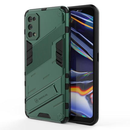 Punk Armor 2 in 1 PC + TPU Shockproof Case with Invisible Holder, For OPPO Reno5 Pro+, For Realme V15, For OPPO Realme C15, For OPPO Realme 7 Pro, For OPPO Realme 7