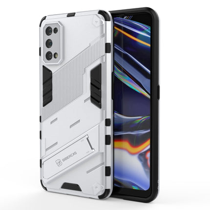 Punk Armor 2 in 1 PC + TPU Shockproof Case with Invisible Holder, For OPPO Reno5 Pro+, For Realme V15, For OPPO Realme C15, For OPPO Realme 7 Pro, For OPPO Realme 7