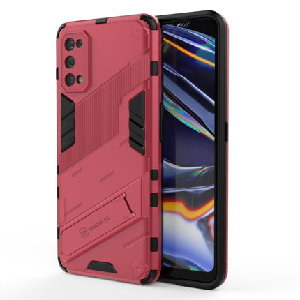 Punk Armor 2 in 1 PC + TPU Shockproof Case with Invisible Holder, For Realme C15, For Realme 7 Pro, For Realme 7, For OPPO Reno5 5G