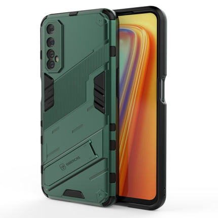 Punk Armor 2 in 1 PC + TPU Shockproof Case with Invisible Holder, For OPPO Reno5 Pro+, For Realme V15, For OPPO Realme C15, For OPPO Realme 7 Pro, For OPPO Realme 7