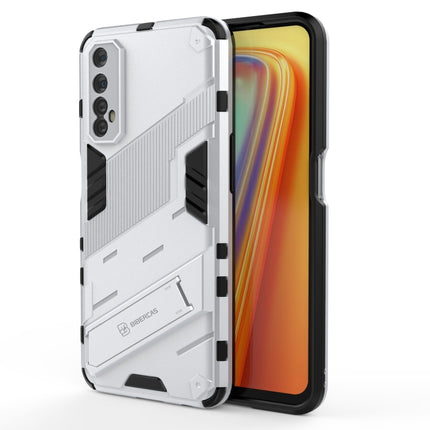 Punk Armor 2 in 1 PC + TPU Shockproof Case with Invisible Holder, For OPPO Reno5 Pro+, For Realme V15, For OPPO Realme C15, For OPPO Realme 7 Pro, For OPPO Realme 7