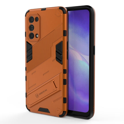 Punk Armor 2 in 1 PC + TPU Shockproof Case with Invisible Holder, For Realme C15, For Realme 7 Pro, For Realme 7, For OPPO Reno5 5G