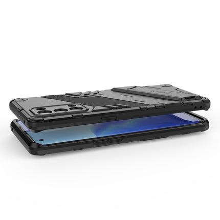 Punk Armor 2 in 1 PC + TPU Shockproof Case with Invisible Holder, For OPPO Reno5 Pro, For OPPO Realme V15
