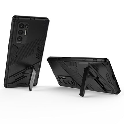 Punk Armor 2 in 1 PC + TPU Shockproof Case with Invisible Holder, For OPPO Reno5 Pro+, For Realme V15, For OPPO Realme C15, For OPPO Realme 7 Pro, For OPPO Realme 7