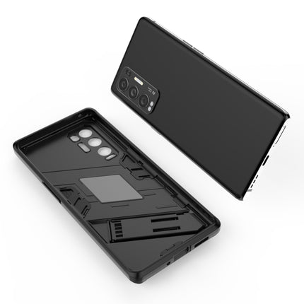 Punk Armor 2 in 1 PC + TPU Shockproof Case with Invisible Holder, For OPPO Reno5 Pro+, For Realme V15, For OPPO Realme C15, For OPPO Realme 7 Pro, For OPPO Realme 7