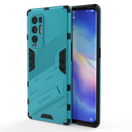 Punk Armor 2 in 1 PC + TPU Shockproof Case with Invisible Holder, For OPPO Reno5 Pro+, For Realme V15, For OPPO Realme C15, For OPPO Realme 7 Pro, For OPPO Realme 7