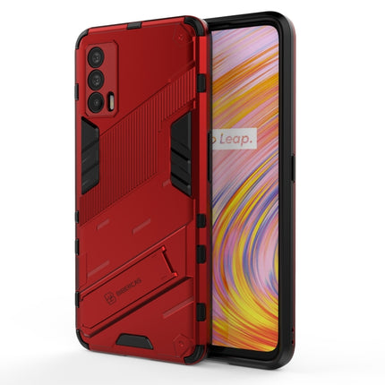 Punk Armor 2 in 1 PC + TPU Shockproof Case with Invisible Holder, For OPPO Reno5 Pro, For OPPO Realme V15