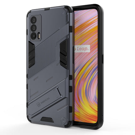 Punk Armor 2 in 1 PC + TPU Shockproof Case with Invisible Holder, For OPPO Reno5 Pro, For OPPO Realme V15