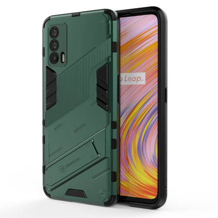 Punk Armor 2 in 1 PC + TPU Shockproof Case with Invisible Holder, For OPPO Reno5 Pro, For OPPO Realme V15