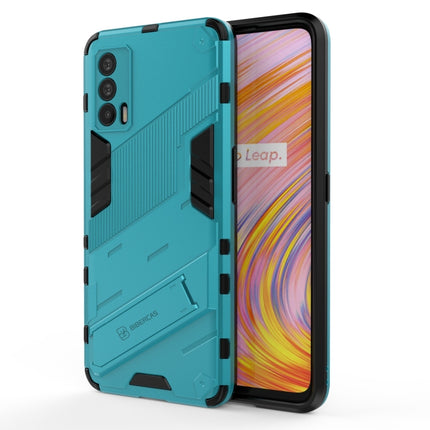 Punk Armor 2 in 1 PC + TPU Shockproof Case with Invisible Holder, For OPPO Reno5 Pro+, For Realme V15, For OPPO Realme C15, For OPPO Realme 7 Pro, For OPPO Realme 7