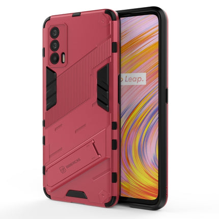 Punk Armor 2 in 1 PC + TPU Shockproof Case with Invisible Holder, For OPPO Reno5 Pro+, For Realme V15, For OPPO Realme C15, For OPPO Realme 7 Pro, For OPPO Realme 7