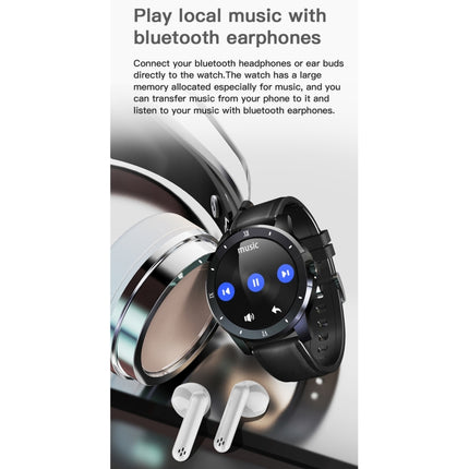 MX12 1.3 inch IPS Color Screen IP68 Waterproof Smart Watch, Support Bluetooth Call / Sleep Monitoring / Heart Rate Monitoring, Steel Strap